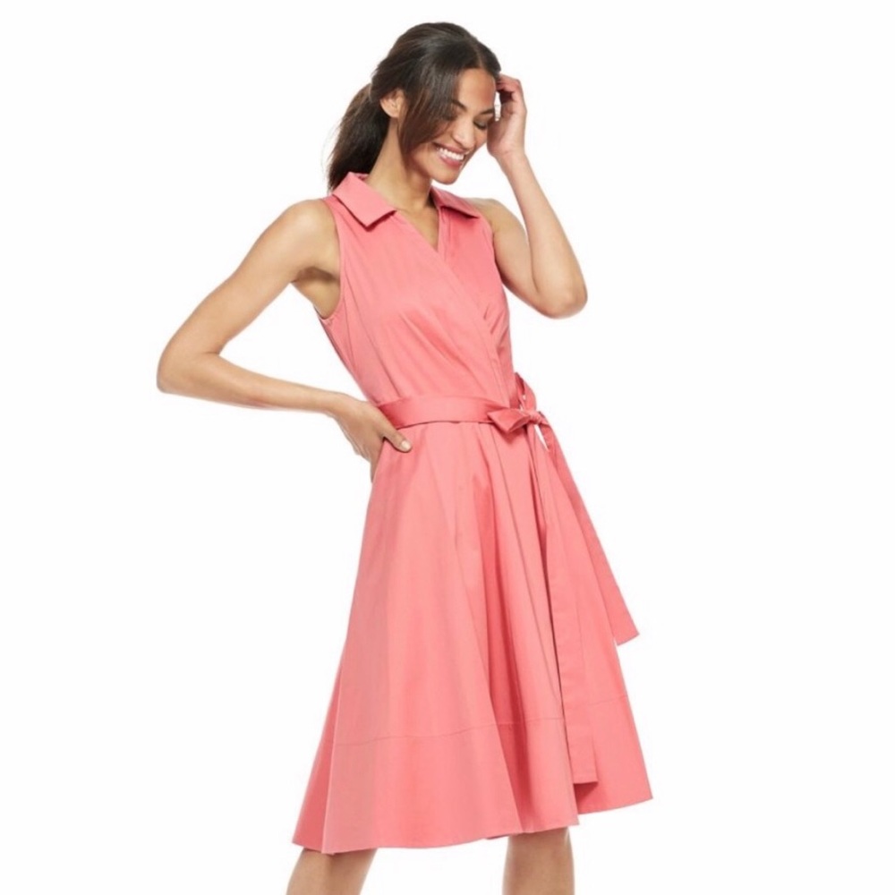 Gal Meets Glam Wrap Dress